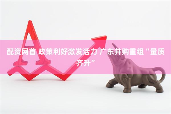 配资网首 政策利好激发活力 广东并购重组“量质齐升”