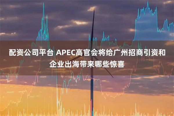 配资公司平台 APEC高官会将给广州招商引资和企业出海带来哪些惊喜