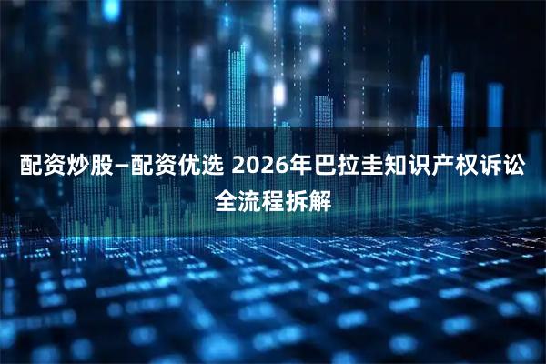 配资炒股—配资优选 2026年巴拉圭知识产权诉讼全流程拆解